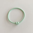 Girls Hair Accessories Candy Color Hair Rope Heart Hair Tie Ponytail Holders