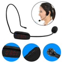 Wireless Microphone Headset Voice Amplifier FM Transmitter 87.5-108MHz Radio Mic