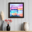 5D Diamond Painting Kit Cup View Full Round Drill DIY Mosaic Picture Home Dec