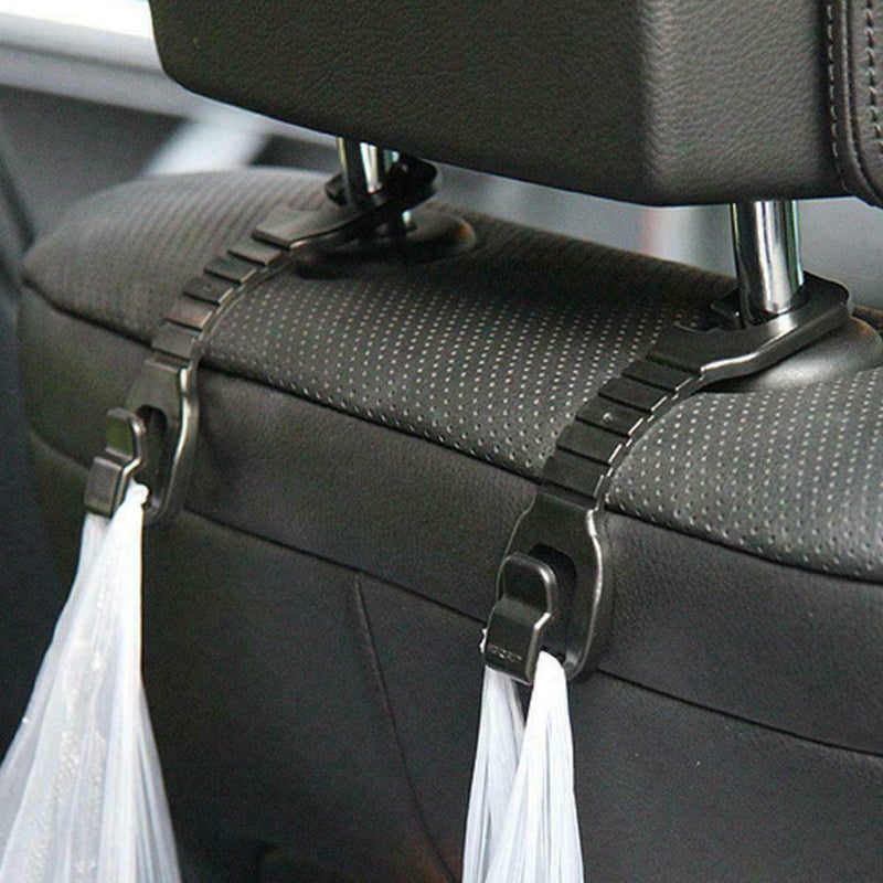 2Pc Car Seat Front Back Headrest Hooks Truck Coat Purse Organizer Holders I1N6