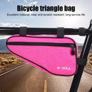MTB Front Frame Triangle Bag Road Cycling Storage Pouch Bags (Rose Red) Newly