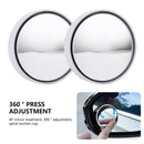 Upgrade suction cup type car rearview mirror car with small round mirror