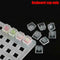 10xTransparent ABS Keycaps Mechanical keyboard Keycaps Keycaps Matte B1S4