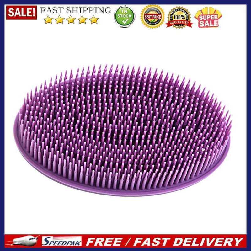 Bathroom Bath Brush Silicone Massage Scrubber Baby Soft Hair Body Cleaning To