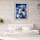 5D DIY Diamond Painting Owl Full Round Drill Wall Art Crafts Mosaic Rhinestone