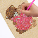 Diamond Mosaic Special Shape Drill 5D DIY Bottle Cloth Gift Bag Desk Decoration
