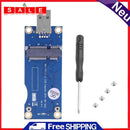 Desktop Computer Mini PCI-E to USB Adapter Card+SIM Slot 6/8pin Expansion Card