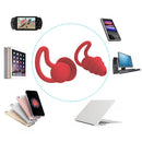 Silicone Ear Plugs Sound Insulation Anti Noise Sleeping Earplugs (Red) Newly