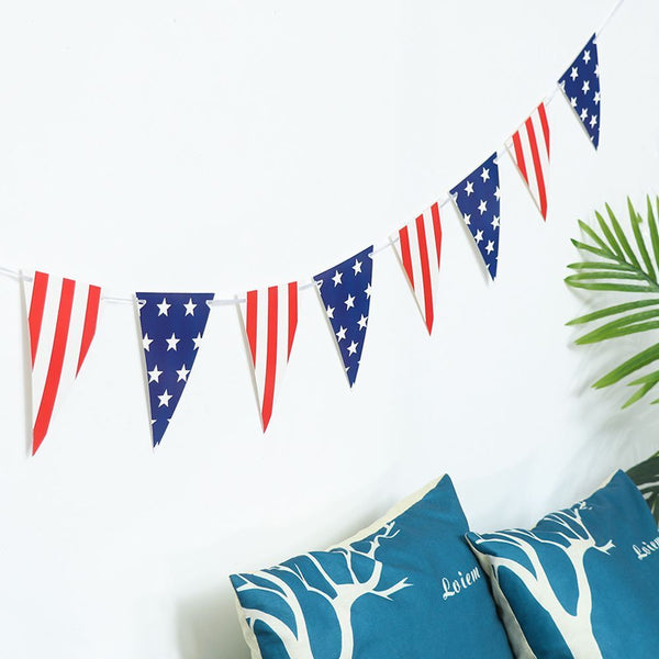 Events Pennant Banners Flag Platinum Jubilee American Independence Day Bunting