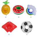 Inflatable Cup Coaster Circle Pool Air Mattress Drink Holder Accessory (A)