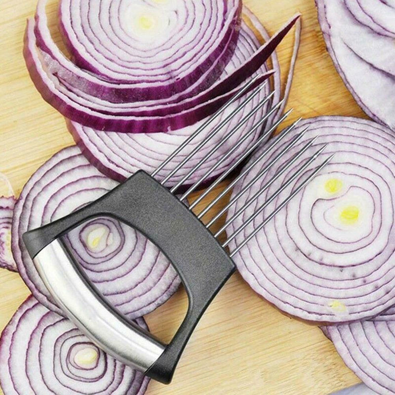 Food Slice Assistant Onion Holder Cutting Aid Strips Sale HOT Meat Slicer J0N2