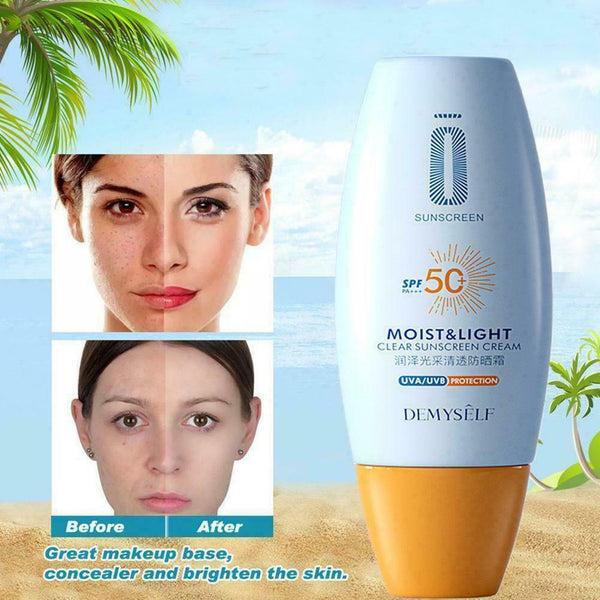 30g sunscreen water moisturizing types Clear Sunscreen SPF50 R1J6