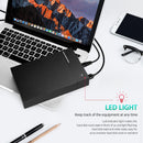 396U3 USB 3.0 to SATA III 2.5 3.5 inch HDD SSD Hard Drive Enclosure Tool Free