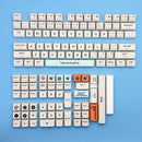127pcs XDA Height Keycap Mechanical Keyboard Accessories Parts for MX Switches
