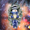 Christmas Decoration Stickers for Home Outdoor Window Snowman Wreath Xmas