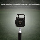 Mini Flashlight 500LM COB Bright Rechargeable Keychain for Tent Camping Fis