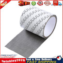 Screen Repair Tape Self Adhesive Mosquito Window Net Repair Patch (Black) Newly