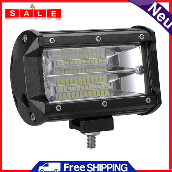 Generic 5"" 2 Row 72W LED Work Light f? Offroad driving light f? Car -