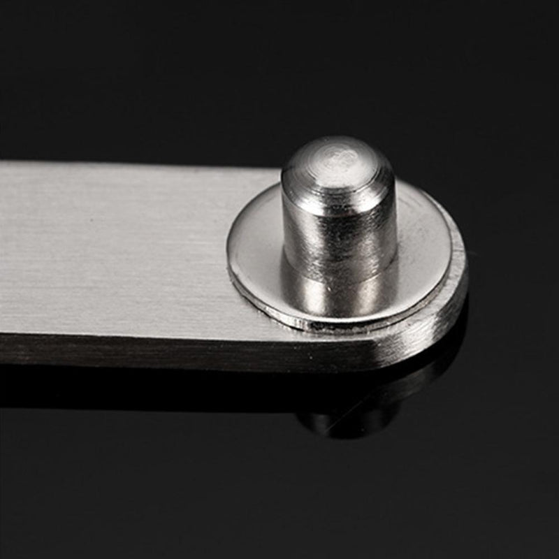 Stainless Steel Doors Hinges Rotating Concealed Upper Lower Hinge (60mm)