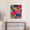 Flowers Leaves Oil Paint By Numbers Kit DIY Home Decoration Gift Wall Pictu