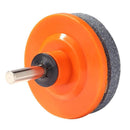 Universal Sharpening Drill Lawnmower Faster Blade Garden Sharpener (Orange)