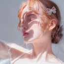 3pcs Bowknot Full Drill Diamond Painting Hair Clip DIY Rhinestone Bobby Pins