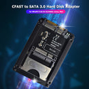 CFAST to SATA 3.0 HDD Adapter Card SATA 22 Pin CFAST Card Reader for Computer PC