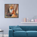 5D DIY Full Drill Diamond Painting Fox Cross Stitch Embroidery Mosaic Kit