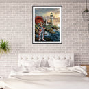 5D Diamond Painting DIY Cartoon Girl Full Round Drill Mosaic Picture Wall Art