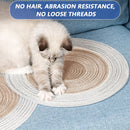 Cat Scratch Board Ramie Grinding Claw Mat Pet Scratcher Paw Pad (Brown) Newly