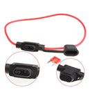 Waterproof Power Socket Mini Blade Type In Line Fuse Holders With 10A Fuse Newly