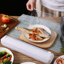 Food Wrap dispenser Foil Cling Film Roll Baking Parchment Holder Plastic M4N1