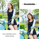 Cooling Shawl Arm Sleeves Anti UV Ice Hand Warmer for Driving Riding Fishing