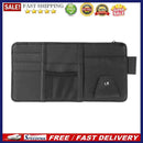 Automobile Car Sun Visor Organizer Storage Bag Hanging Card Holder (Black)