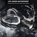 #A Portable XHP360 LED Headlamp USB Rechargeable Outdoor Waterproof Head Flashli