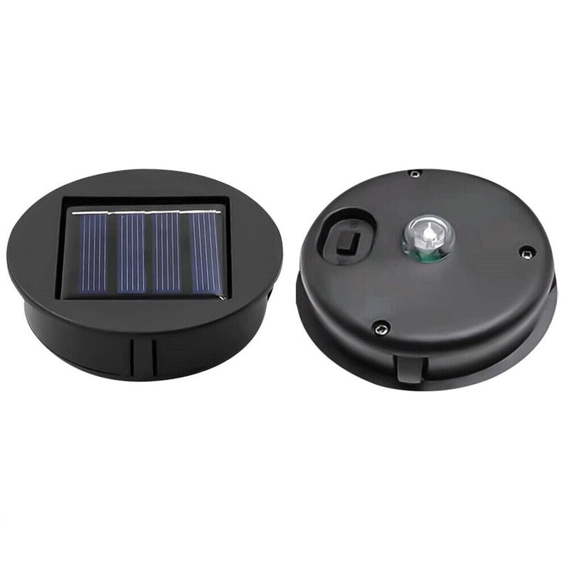 2pcs Solar Lamp Outdoor Waterproof IP44 Solar Lights Top Bulb for Yard Land