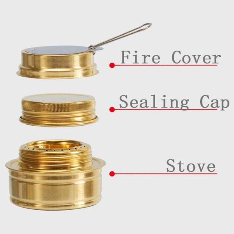 Alcohol Stove Outdoor Survival Camping Cooking Equipment Liquid Spirit Burner.