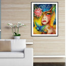 Diamond Painting 5D DIY Girl Full Round Drill Rhinestone Picture for Home