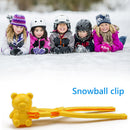 Cartoon Bear Shape Snowball Clip Maker Beach Sand Mold Kids Snowball Fight To