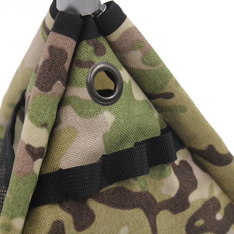 Camping Tripod Fan Storage Bag Outdoors Blowing Fan Holder (Camouflage)