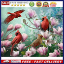 5D DIY Diamond Painting Flower Bird Full Round Drill Wall Picture Home Decor
