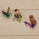 12pcs/Lot Set Various Dry Flies Trout Salmon Floating Insects T