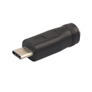 DC Power Adapter Type-C USB Male to 5.5x2.1mm Female Jack for Laptop PC