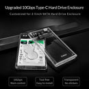 ORICO 2139C3-G2-CR HDD Case SATA to USB3.1 Gen2 Type-C External Enclosure