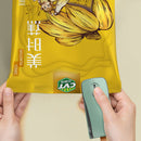 Heat Bag Sealing Machine Package Food Snack Bag Sealer Gadgets (Grey Green)