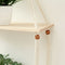 Decoration Hanging Basket Plants Holder Basket Flower Pot Hanging Cotton Rope