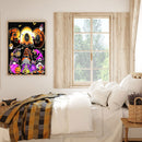 Halloween Pumpkin Goblin Ghost Diamond Painting Kits Wall Art Decor (A5529)