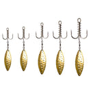 Back Thorn Jigging Bait Turn Ring Sequins Carbon Steel Fishing Hook with Sequin