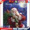 Santa Claus Paint By Numbers Kit DIY Frameless Acrylic Picture On Canvas