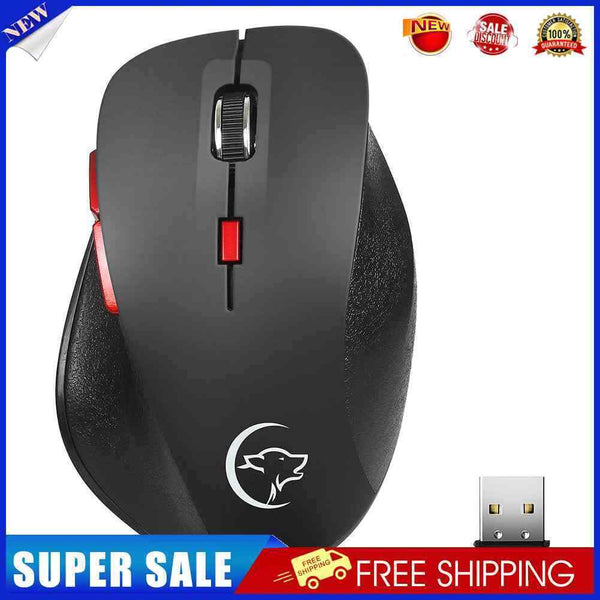 YWYT G835 6 Keys 2.4GHz Wireless 4 Gears 2400 DPI Adjustable Optical Mouse
